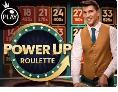 Power Up Roulette en direct sur Millionz